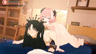 RIN TOHSAKA FUCKED BY ASTOLFO AFTER MCDONALDS | FATE HENTAI ANIMATION 4K 60FPS