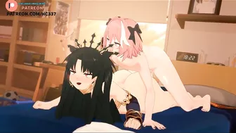 RIN TOHSAKA FUCKED BY ASTOLFO AFTER MCDONALDS | FATE HENTAI ANIMATION 4K 60FPS