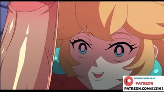 Futa Princess Daisy Need Help With Big Dick And Creampie With Princess Peach | Futa Mario Hentai