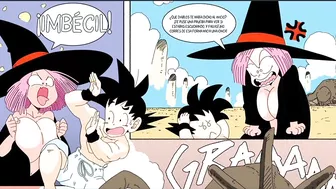 Goku Follando Con Uranai Baba Por Las Esferas del Dragon - Manga Porno de Dragon Ball