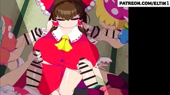 Futanari Girls Hot Gangbang Jerking And Cumshot | Cartoon Futa hentai 4k