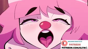 Clown girl Hard Fucked And Getting Creampie On Party | Best Cartoon Hentai 4k 60fps