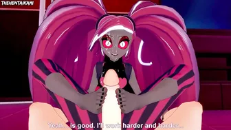 Hazbin Hotel Velvette Gives You A Footjob Hentai POV