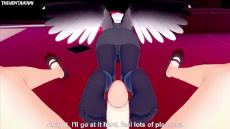 Hazbin Hotel Lute Gives You A Footjob Hentai POV