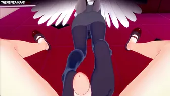 Hazbin Hotel Lute Gives You A Footjob Hentai POV