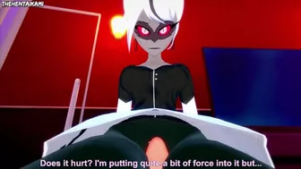 Hazbin Hotel Carmilla Carmine Gives You A Footjob Hentai POV