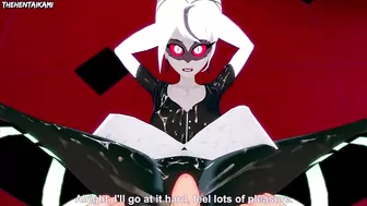 Hazbin Hotel Carmilla Carmine Gives You A Footjob Hentai POV