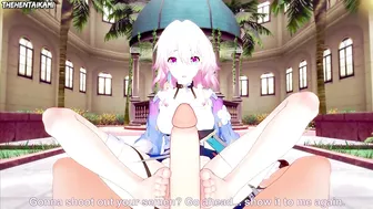 Honkai Star Rail March 7th Gives You A Footjob Hentai POV