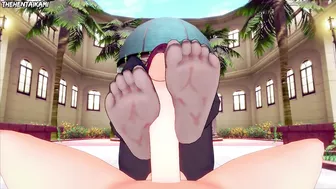 Honkai Star Rail Kafka Gives You A Footjob Hentai POV