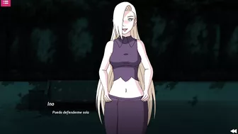 Spying on the beautiful Ino while she fucks with Sai - Sarada Rising