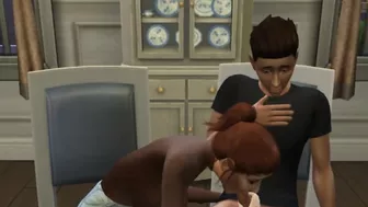 Milf fucks sons friend -Sims 4 -Lewd Sims