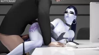 overwatch hentai Widowmaker 3D animation