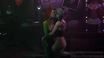 Harley and Poison Ivy Lesbian Sex