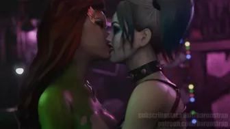 Harley and Poison Ivy Lesbian Sex