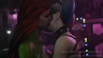 Harley and Poison Ivy Lesbian Sex