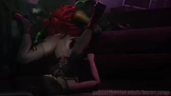 Harley and Poison Ivy Lesbian Sex