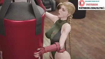 Cammy Hot Public Fucking In Gym And Getting Creampie | Best Street Fighter Hentai 4k 60fps