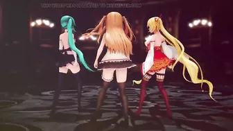 Mmd R-18 Anime Girls Sexy Dancing Clip 331