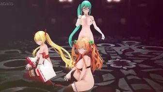 Mmd R-18 Anime Girls Sexy Dancing Clip 331