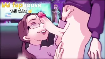 Mona and Travis Hardcore Blowjob Sex Animation