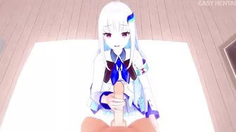 Lize handjob animation