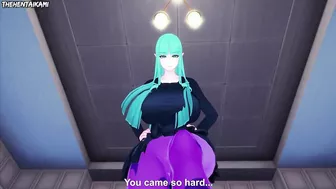 Darkstalkers Morrigan Aensland Gives You A Footjob Hentai POV