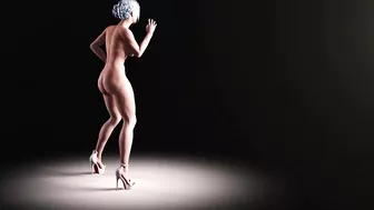 Lara Bright Dancing Naked