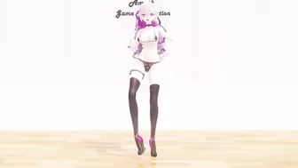 【MMD R-18】The sexy Bronya Zaychik from Honkai Impact dances Mister