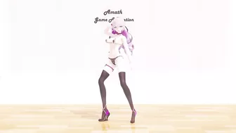 【MMD R-18】The sexy Bronya Zaychik from Honkai Impact dances Mister