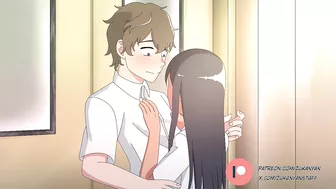 Nagatoro attacks for the first time