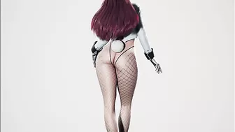 Ryanreos Sexy Girl Dressed as a Bunny Moving Her Big Ass Waiting for Hot Milk