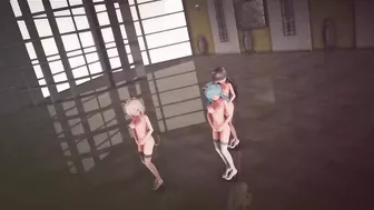 Mmd R-18 Anime Girls Sexy Dancing Clip 345