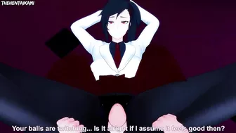 Ha Yuri Zahard from Tower of God Gives You A Footjob Hentai POV