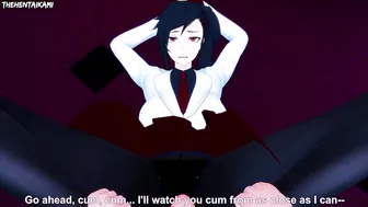 Ha Yuri Zahard from Tower of God Gives You A Footjob Hentai POV