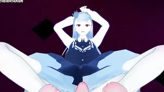 White Clone from Tower of God Gives You A Footjob Hentai POV