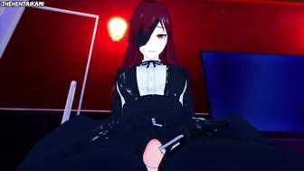 Hwa Ryun from Tower of God Gives You A Footjob Hentai POV