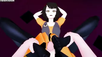 Androssi Zahard from Tower of God Gives You A Footjob Hentai POV