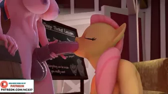 MY LITTLE PONY FUTANARI FLUTTERSHY BLOWJOB | FUTA FURRY HENTAI ANIMATION