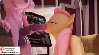 MY LITTLE PONY FUTANARI FLUTTERSHY BLOWJOB | FUTA FURRY HENTAI ANIMATION