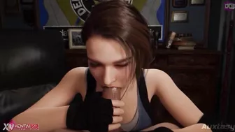 Jill Blowjob and Tease