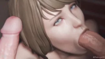 Max Caulfield getting gangbanged (sound)