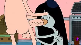 Marceline le da una mamada a Finn