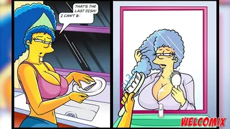 Fucking the big butt housemaid - The Simptoons Simpsons porn