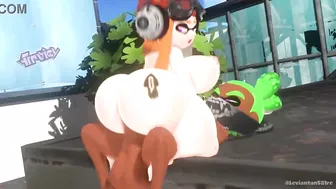 Inkling Meggy gets fucked by a BBC