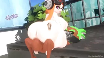 Inkling Meggy gets fucked by a BBC