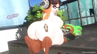 Inkling Meggy gets fucked by a BBC