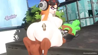 Inkling Meggy gets fucked by a BBC