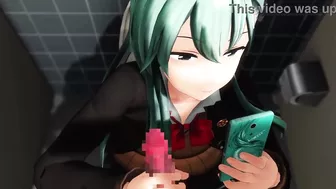 Mmd blowjob