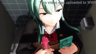 Mmd blowjob