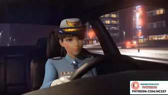 POLICE GIRL D.VA HENTAI STORY ANIMATION OVERWATCH D.VA HENTAI ANIMATED